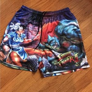 Chalk Line Street Fighter 2 Mesh Shorts